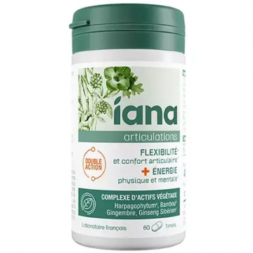 IANA - Articulations - Flexibilit&eacute; & &Eacute;nergie 60 comprim&eacute;s