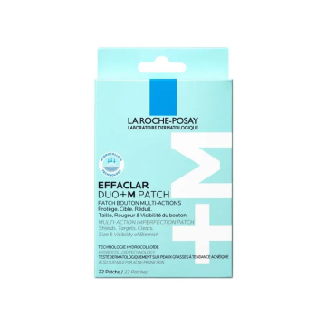 LA ROCHE POSAY - EFFACLAR - Duo+ M Patch - Patchs anti-imperfections multi-actions 22 unit&eacute;s 2 tailles
