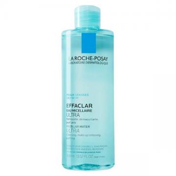LA ROCHE POSAY - EFFACLAR - Eau micellaire Ultra nettoyante d&eacute;maquillante purifiante 400ml