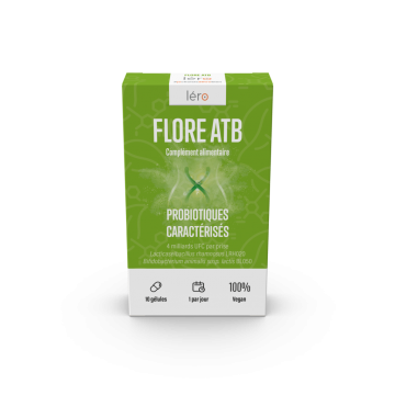 LERO - Flore ATB - Probiotiques caract&eacute;ris&eacute;s 10 g&eacute;lules