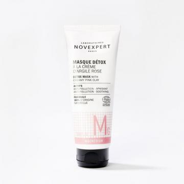 NOVEXPERT - Masque Detox &agrave; la cr&egrave;me d'argile rose 75ml