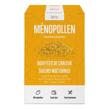 LERO - M&eacute;nopollen - Bouff&eacute;es de chaleur Sueurs nocturnes 60 capsules