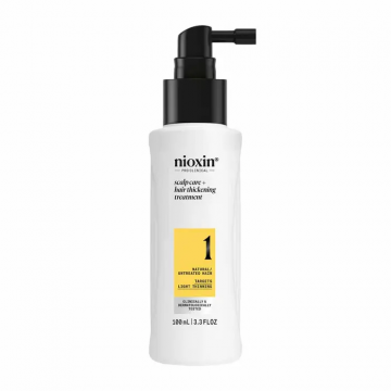 NIOXIN - Soin sans rin&ccedil;age System 1 - Cheveux naturels Chute mod&eacute;r&eacute;e 100ml