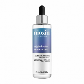 NIOXIN - Night Density Rescue - S&eacute;rum nuit densifiant Traitement du Cuir chevelu Anti-chute 70ml