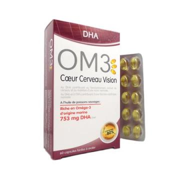 OM3 - DHA - Coeur Cerveau Vision - 60 capsules