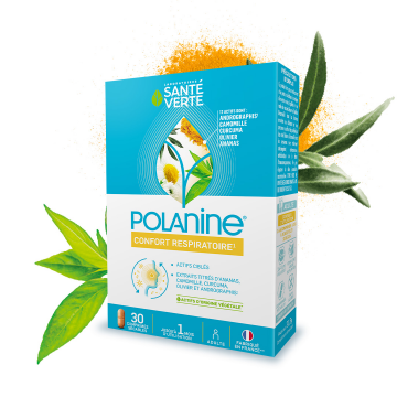 SANTE VERTE - POLANINE - Confort Respiratoire 30 comprim&eacute;s s&eacute;cables