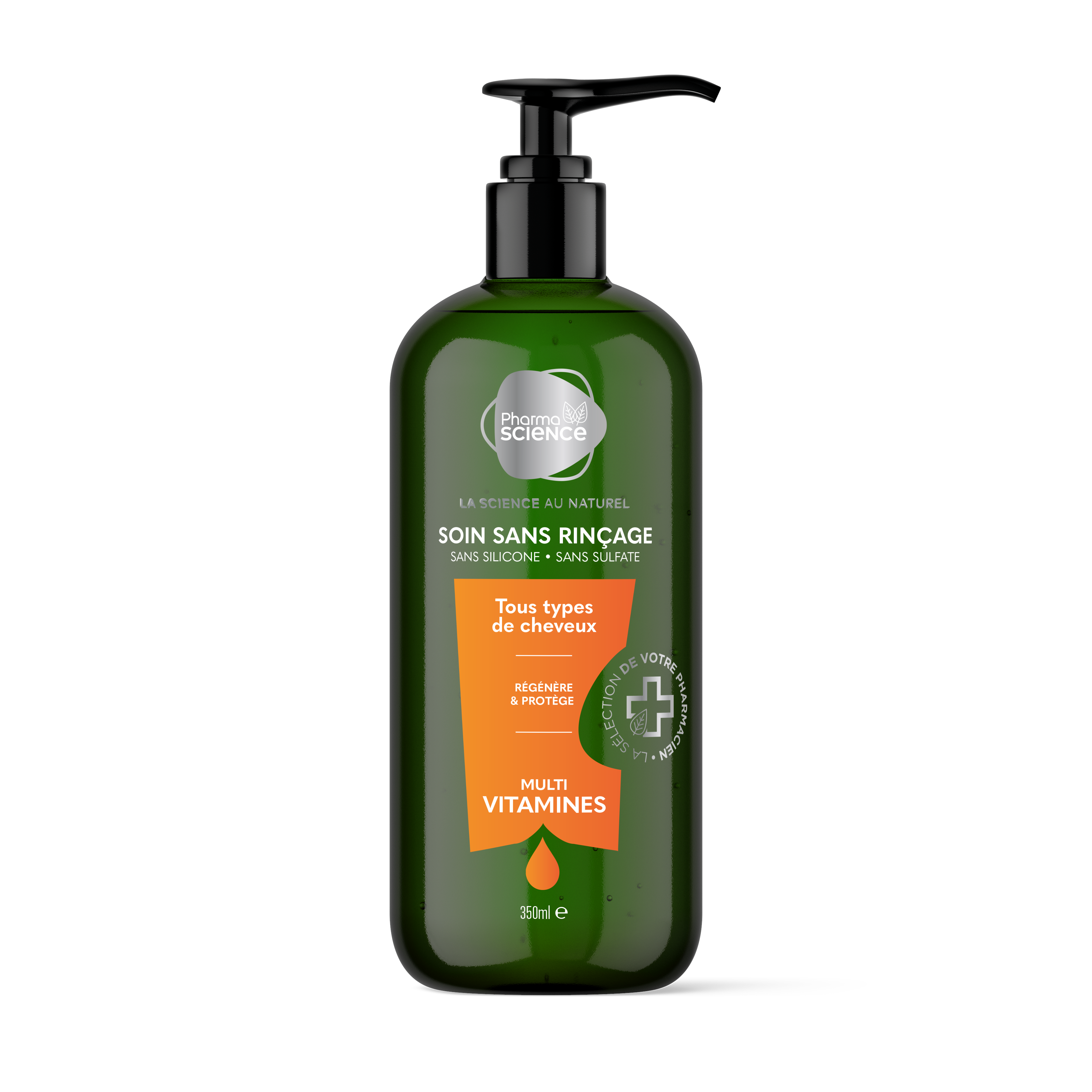 PHARMASCIENCE - Soin Sans Rin&ccedil;age - Multivitamines 350ml