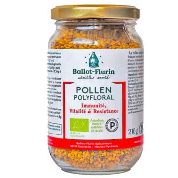 BALLOT-FLURIN - Pollen Polyfloral Français - Immunité, vitalité & résistance 210g