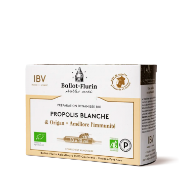 BALLOT-FLURIN - Propolis Blanche & Origan 10 ampoules x 10ml