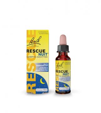 FLEURS DE BACH - RESCUE nuit compte-goutte 10ml