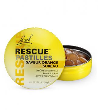 FLEURS DE BACH - RESCUE pastilles orange sureau 50g