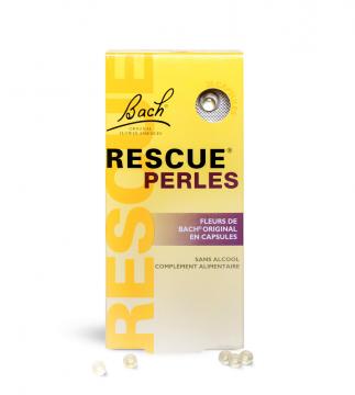 FLEURS DE BACH - RESCUE perles concentr&eacute; de s&eacute;r&eacute;nit&eacute; 28 capsules