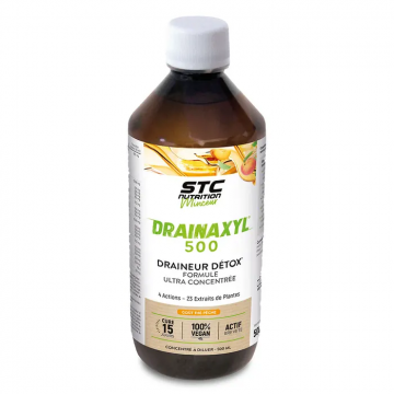 STC - DRAINAXYL 500 - Draineur D&eacute;tox Th&eacute; P&ecirc;che 500ml