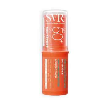 SVR - Sun Secure - Easy Stick SPF50+ Tr&egrave;s haute protection Fini invisible 10g