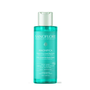 SANOFLORE - Magnifica Aqua - Lotion Purifiante Anti-Imperfections Bio 100ml