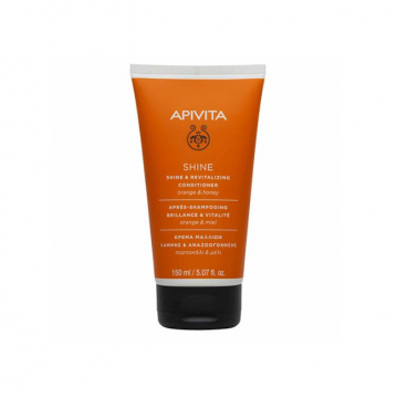 APIVITA - SHINE - Apr&egrave;s-shampoing brillance et vitalit&eacute; orange et miel 150ml
