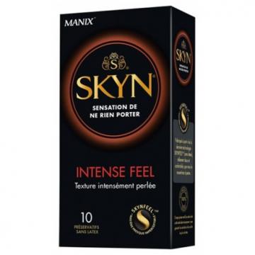 MANIX - SKYN INTENSE FEEL - 10 pr&eacute;servatifs sans latex
