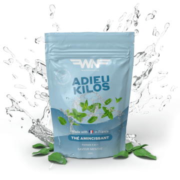 WANDERNANA - ADIEU KILOS - Th&eacute; Amincissant saveur menthe 100g
