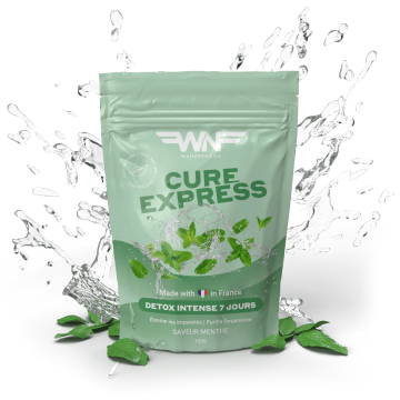 WANDERNANA - CURE EXPRESS - D&eacute;tox intense 7 jours saveur menthe 100g