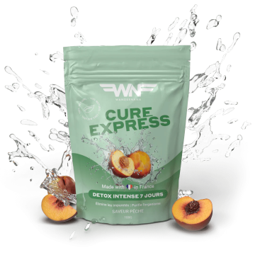 WANDERNANA - CURE EXPRESS - D&eacute;tox intense 7 jours saveur p&ecirc;che 100g