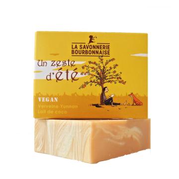 LA SAVONNERIE BOURDONNAISE - UN ZESTE D'ETE - Savon 100g