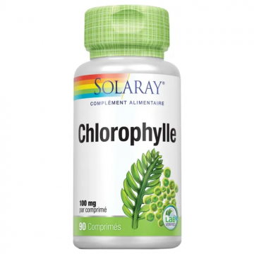 SOLARAY - CHLOROPHYLLE - 100mg 90 comprim&eacute;s