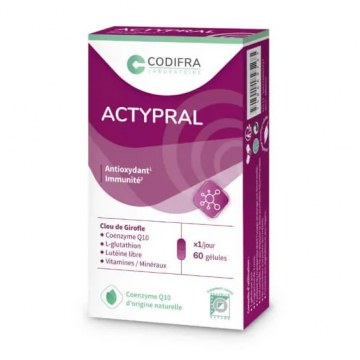 CODIFIRA - Actypral - Antioxydant Immunit&eacute; 60 g&eacute;lules