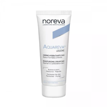 NOREVA - AQUAREVA - Cr&egrave;me Hydratante 24H L&eacute;g&egrave;re 40ml