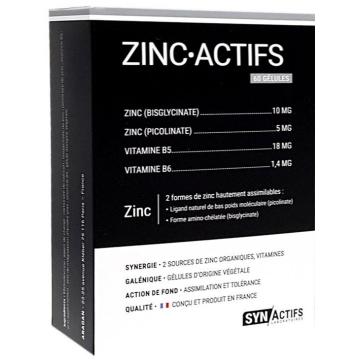 SYNACTIFS ZINC.ACTIFS - Zinc 60 g&eacute;lules