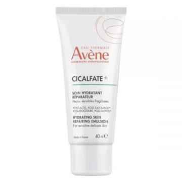 AVENE - CICALFATE+ - Soin Hydratant R&eacute;parateur Post-acte Post-tatouage40ml