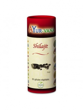 AYUR-VANA - SHILAJIT  BIO - D&eacute;tox et vitalit&eacute; 60 g&eacute;lules