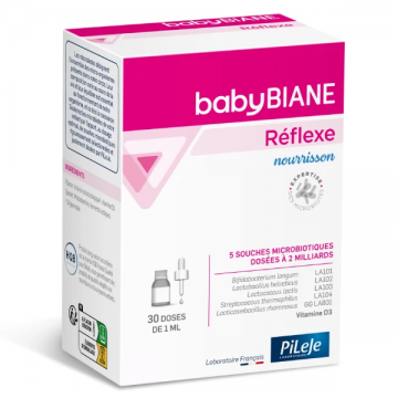 PILEJE - BABYBIANE - R&eacute;flexe Nourrisson 30 doses de 1ml