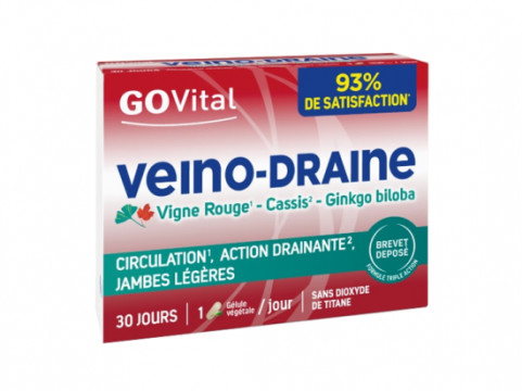 ALVITYL - VEINO-DRAINE - Circulation action drainante jambes l&eacute;g&egrave;res 30 g&eacute;lules