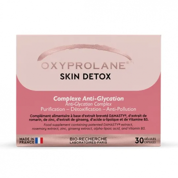 OXYPROLANE - Skin Detox - Complexe Anti-Glycation 30 g&eacute;lules