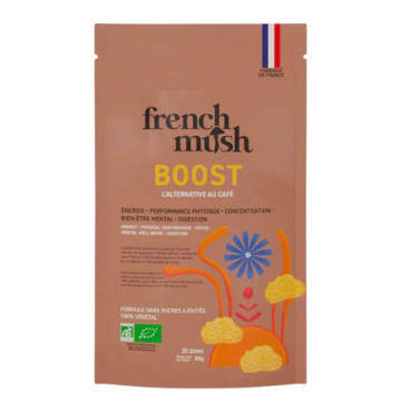 FRENCH MUSH BOOST - L'alternative au café boisson poudre 20 doses 80G