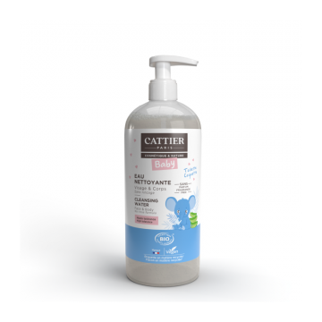 CATTIER BEBE EAU NETTOYANTE 500ML