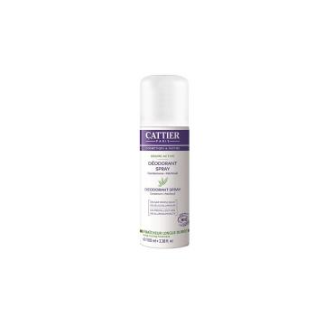 CATTIER - D&eacute;odorant Brume Active Fra&icirc;cheur Longue Dur&eacute;e Bio 100ml
