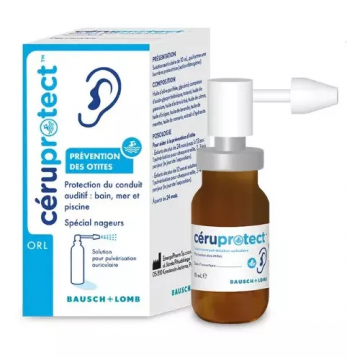CERUPROTECT - Pr&eacute;ventions des otites Sp&eacute;cial nageurs flacon spray 10 ml