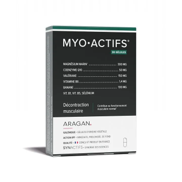 ARAGAN - MYO.ACTIFS - D&eacute;contraction musculaire 30 g&eacute;lules