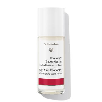 DR.HAUSCHKA - D&eacute;odorant Sauge Menthe - Soin rafra&icirc;chissant Longue dur&eacute;e 50ml