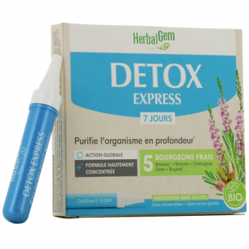 HERBALGEM - D&eacute;tox Express 7 jours 7x10ml