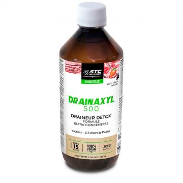 STC - DRAINAXYL 500 - Draineur D&eacute;tox V&eacute;gan fruits rouges 500ml