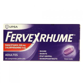 UPSA - Fervex Rhume 16 comprim&eacute;s