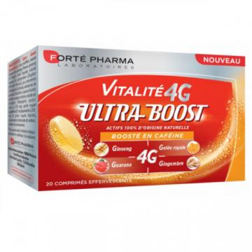 FORTE PHARMA - Vitalit&eacute; 4G Ultra-Boost  20 comprim&eacute;s effervescents