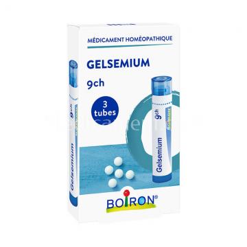 BOIRON - Gelsemium 9CH hom&eacute;opack 3 tubes granules