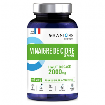 GRANIONS - Vinaigre de cidre de pomme 2000mg 90 comprimés