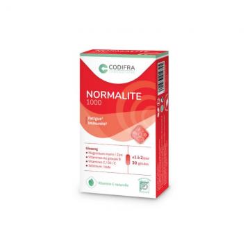 CODIFRA - NORMALITE 1000 - Fatigue Immunit&eacute; 30 g&eacute;lules