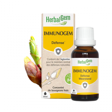 HERBALGEM - IMMUNOGEM - D&eacute;fense Bio Concentr&eacute; de bourgeons frais 30ml