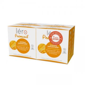 LERO -  Pr&eacute;munil - Syst&egrave;me Immunitaire 90 capsules + 30 capsules offertes
