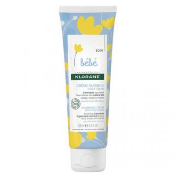 KLORANE B&eacute;b&eacute; - COLD CREAM Cr&egrave;me nutritive au calendula 125ml